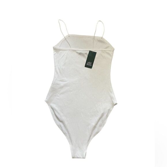 Large NWT Women's Spaghetti Strap Bodysuit - Wild Fable™ - Picture 5 of 6